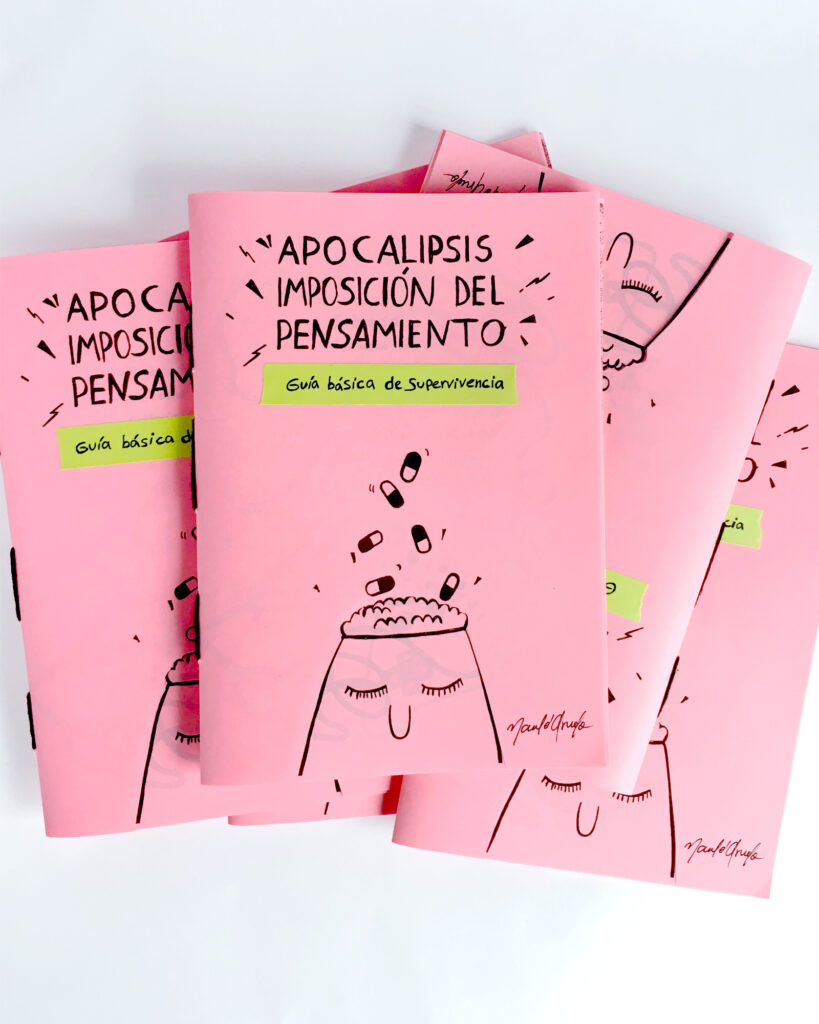 Fanzine sobre el pensamiento crítico. Proyecto personal.